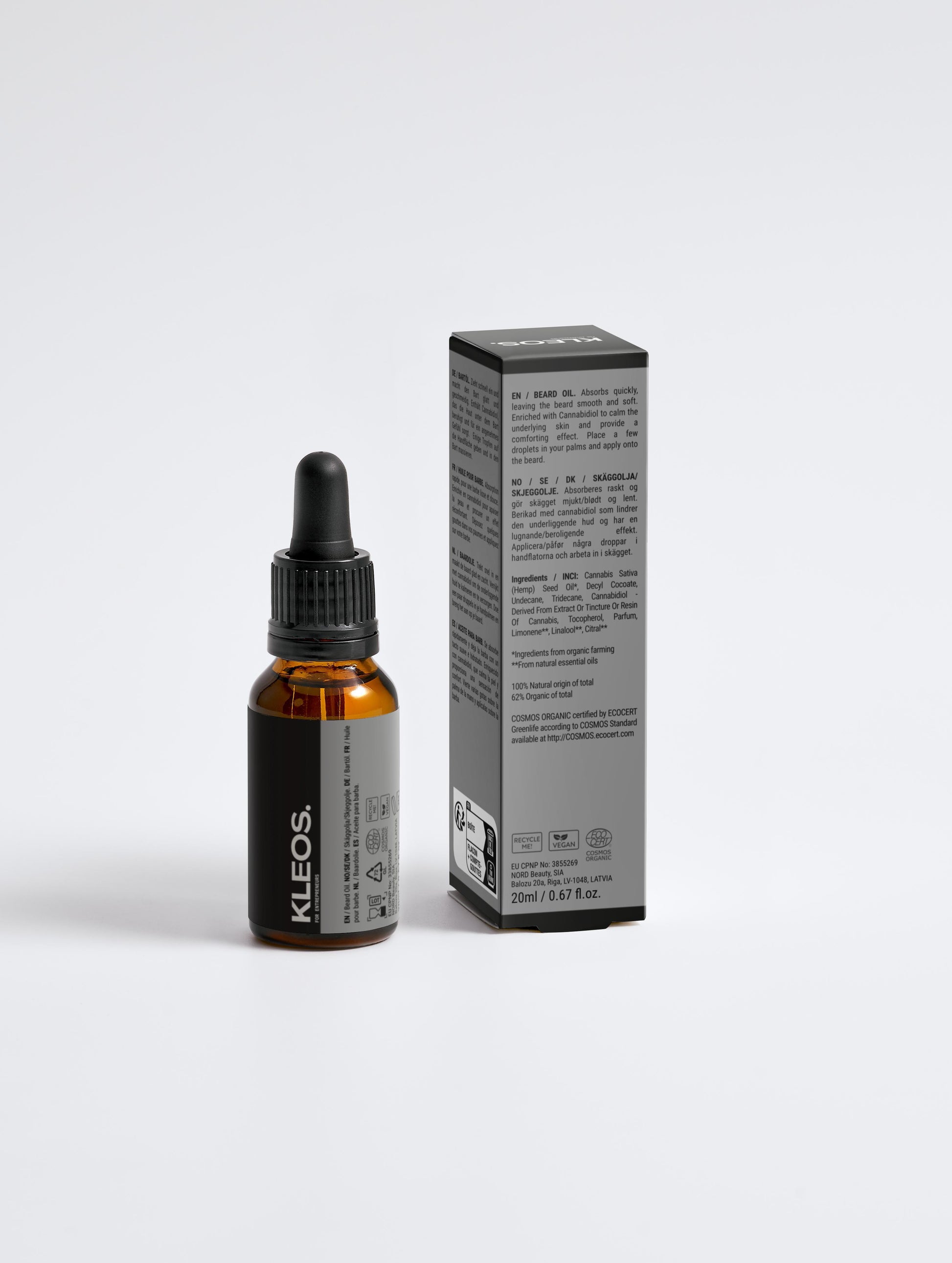 Softening Beard Oil - Kleos