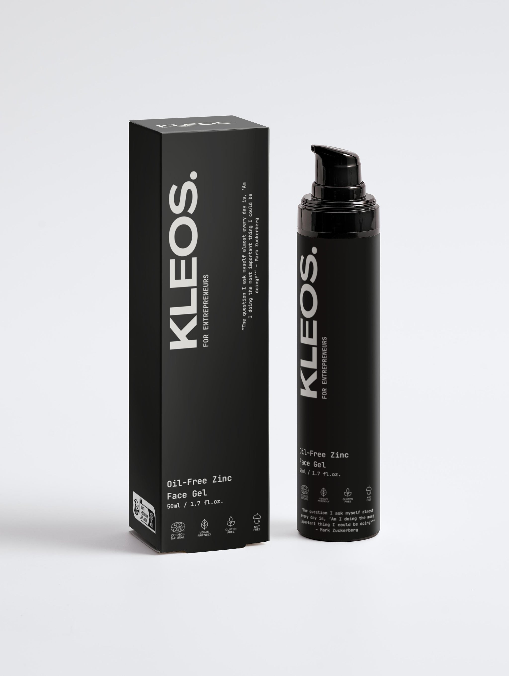 Oil-Free Zinc Face Gel - Kleos